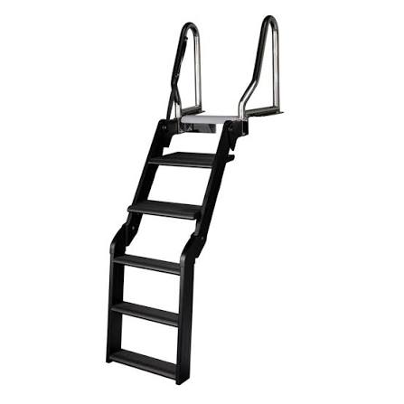 Lippert SureStep Pontoon Boat Ladder — 5-Step, 42", 400 lb. Capacity