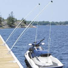 Dock Edge DE3600F Premium Mooring Whips – Pair, Up to 33’ Boats