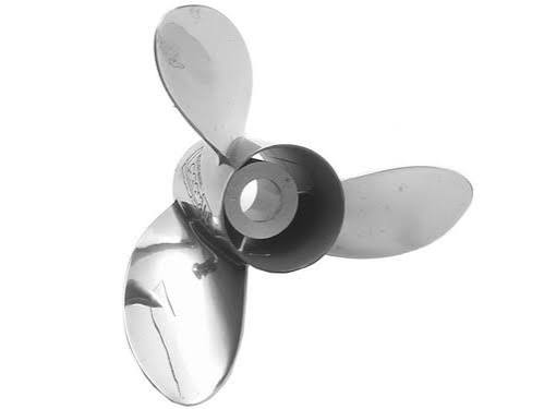 Solas 9511-153-13 Rubex Aluminum Interchangeable Hub 3-Blade Propeller, RH, 15.3 x 13