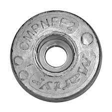 Martyr Zinc Style B Round Hull Anode 2" 3/8" Hole CMT-H2B25GZ