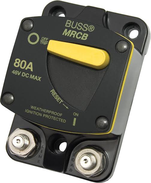 Blue Sea Systems Surface Mount Circuit Breaker 80A – BSS-7142