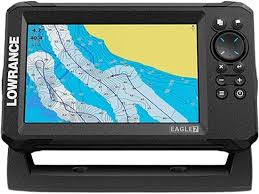 Lowrance Eagle 5 Fish Finder — SplitShot HD with C-MAP US Inland Charts