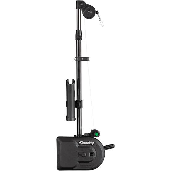 Scotty 1106B Depthpower 30"-60" Telescoping Electric Downrigger with Swivel Mount & Braided Line