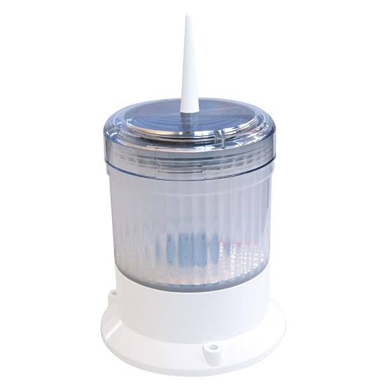 Dock Edge Solar Piling CapLite – 6 Colour LED, 360° Illumination