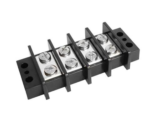 Blue Sea Systems Terminal Block 65A 4 Gang – BSS-2604