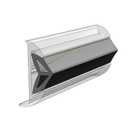 TACO Flexible Vinyl Rub Rail Insert – 50 ft., Black (V120338BKA501)