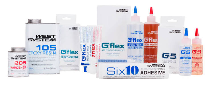 West System G/Flex 655 Epoxy – Flexible Toughened Adhesive, 8 oz.
