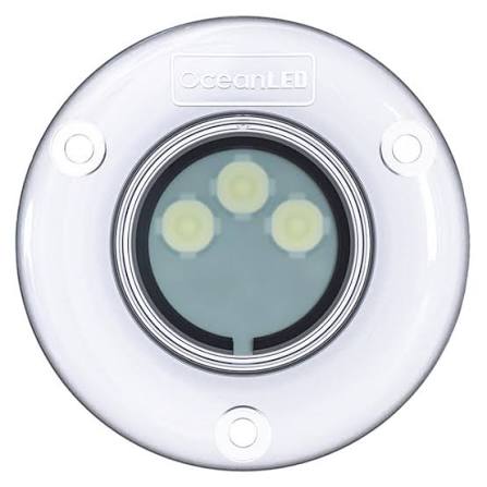 Ocean LED D3009W Discover Series D3 Underwater LED Light – Ultra White, 700 Lumens
