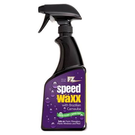 Flitz Speed Wax — Spray-On Boat Wax & Quick Detailer (02806)
