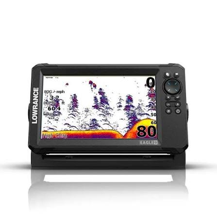 Lowrance Eagle 9 Fish Finder — TripleShot HD with C-MAP US Inland Charts