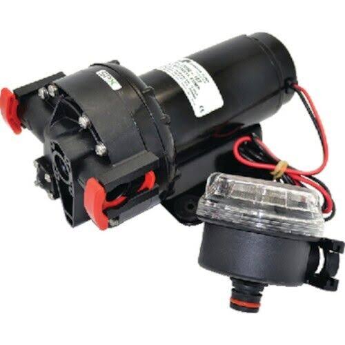 Johnson Pump Aqua Jet Baitwell Pump – 5.2 GPM, 5-Chamber Diaphragm, 12V