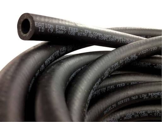 Type B1 Outboard Fuel Hose, 3/8" ID x 50 ft. | Gray | Part 305-0386