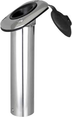 Sea-Dog Flush Mount Rod Holder with Cap – 316 Stainless, 30°