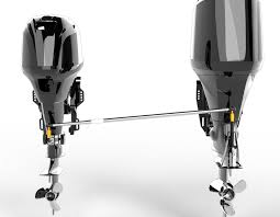 EZ Steer Universal Auxiliary Outboard Steering Kit – 27–28" C-C, 7" Offset (EZUKIT710004)