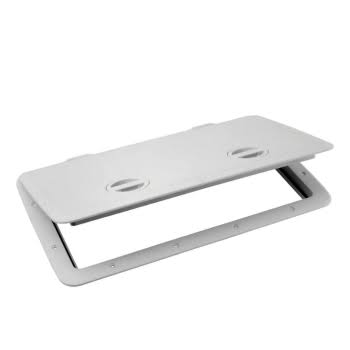 Tempress 44530 Access Hatch with Cam Latch, 13" x 23", White