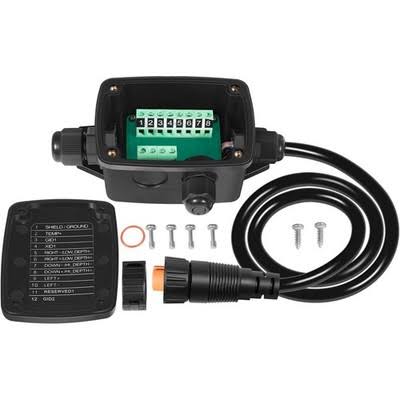 Garmin Bare Wire Transducer to 12-Pin Sounder Wire Block Adapter
