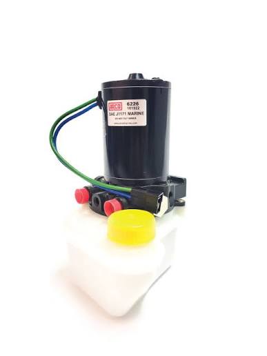 ARCO 57-6226 Tilt/Trim Motor & Reservoir – Volvo Penta SX Late-Model Stern Drive (Coarse Thread)