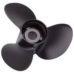 Solas Rubex Propeller 9.25x8 – 3-Blade Aluminum, RH Rotation | Small Outboards