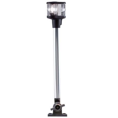 Seachoice Deluxe Fold-Down Masthead & All-Around Navigation Light — Horizontal Surface Mount, 12-5/8 in.