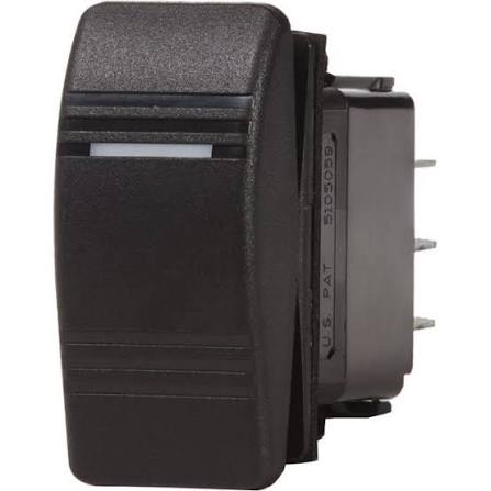 Blue Sea Systems Switch SPST Off-on Black - BSS-8282