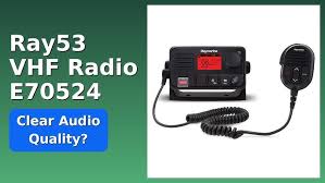 Raymarine Ray53 Compact Fixed-Mount VHF Radio | 25W, Class D DSC, Built-In GPS