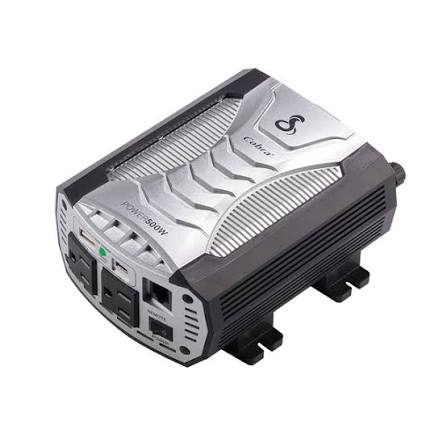 Cobra CPI500W Power Inverter, 500 Continuous / 1000 Peak