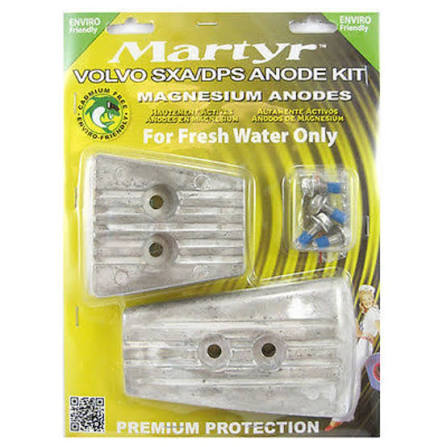 Martyr CMSXAKITM Magnesium Anode Kit – Volvo Penta SX-A / DPS Drive | Freshwater