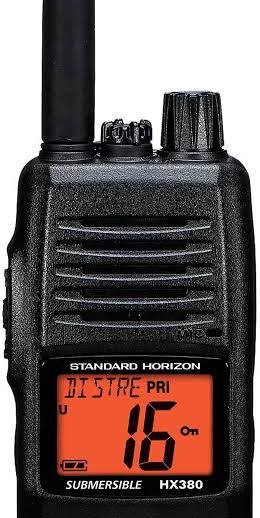 Standard Horizon HX380 Commercial Grade Handheld VHF Radio with Land Mobile Channels