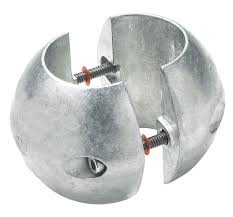 Zinc Streamlined Shaft Anode 60mm X60MM