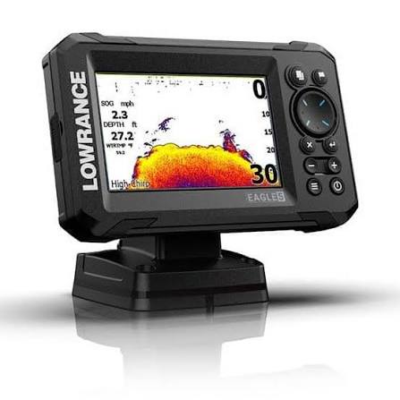 Lowrance Eagle 5 Fish Finder — SplitShot HD with C-MAP US Inland Charts
