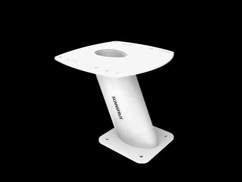 Scanstrut APTF25001 10" Forward-Leaning Aluminum PowerTower® — White