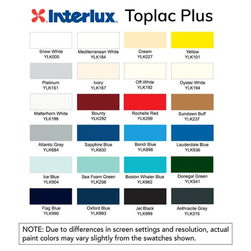 Interlux YLK237QTCA Toplac Plus - CA, Qt, Sundown Buff
