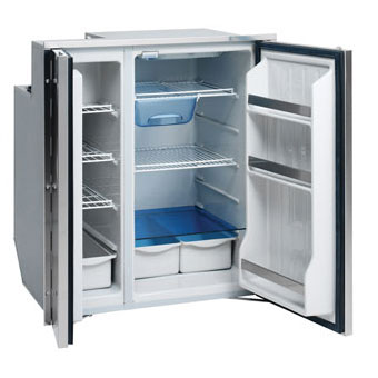 Isotherm Cruise 200 S/S Fridge - CRS200SS Fg+fz Sxs ACDC1224 4S | 1200BB4YK0000