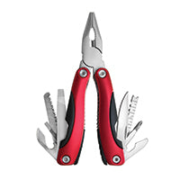 Marine Multi-Function Tool - Red - Stainless Steel - Pocket Knife - Safety Equipment