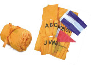International Marine Signal Flag Set - 40 Flags - Complete Code Set