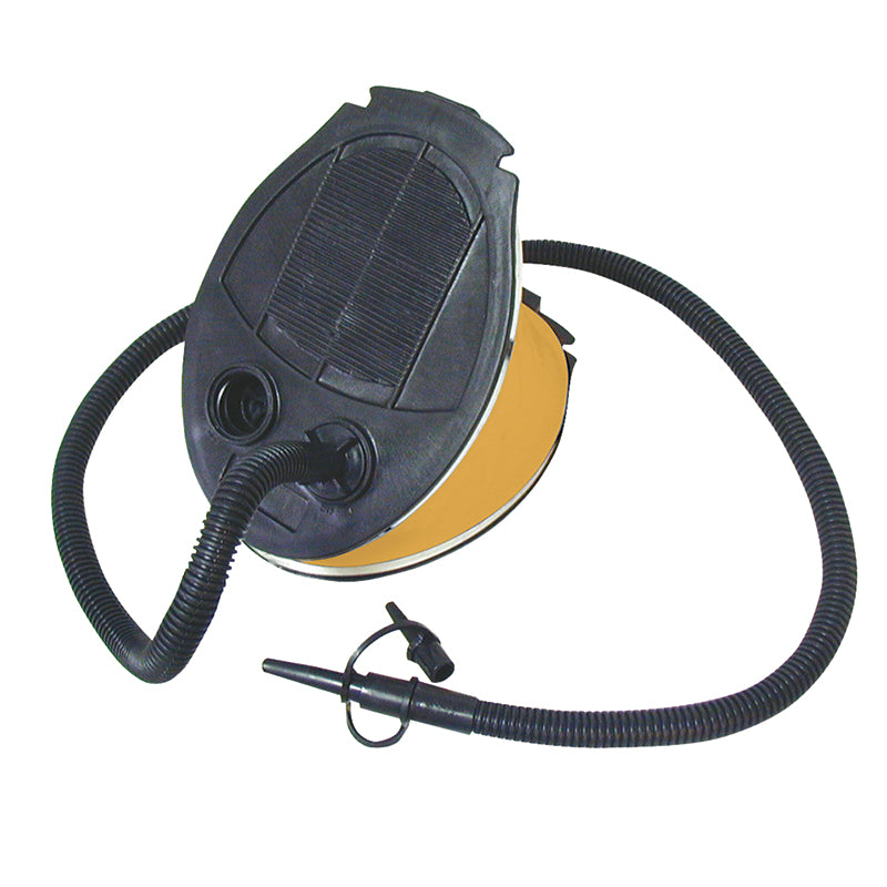 SeaPump Foot Pump - 3L (0.79 Gal) - Marine Inflatable Pump - Hands-Free Operation