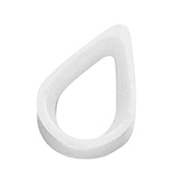 Rope Thimble for Ø3/4" (Ø18mm) Rope - Nylon PA - White