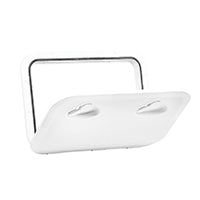 Top Line Marine Hatch - White 12-13/32" x 17-21/64" (315 x 440 mm) ISO12216