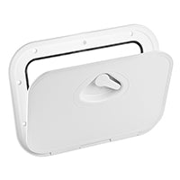 Mid Line Marine Hatch - White 11" x 15" (278 x 378 mm)