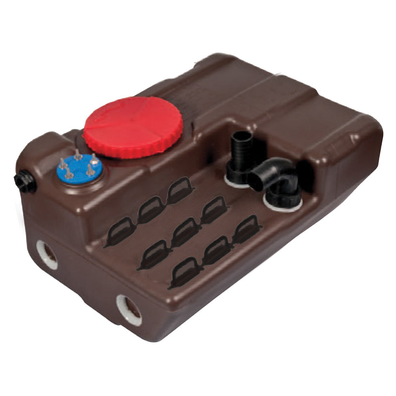 BLIZZARD Waste Water Tank - 80L (21.1 Gal) - Horizontal - HDPE - Base Tank Only - Marine Holding Tank