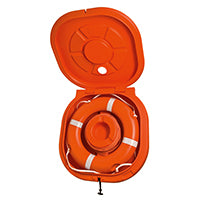 Lifebuoy Ring Container with Door - 24" or 30" (60-75cm) - Transparent Window - Marine Safety