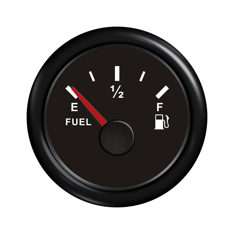 Fuel Level Gauge - 240-33 Ohm - 2" (52mm) Diameter