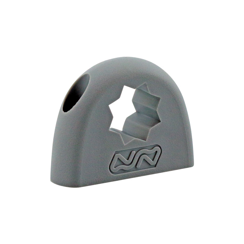 Winch Handle Holder - Side Mounted - Glass Reinforced Nylon - Grey - 3" x 2" x 1"