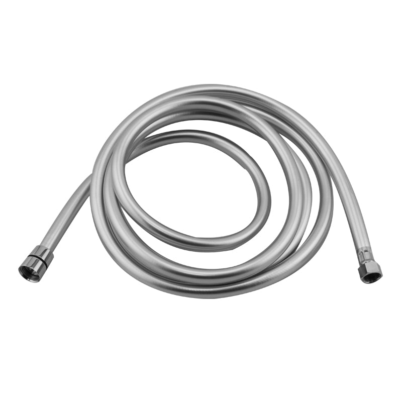 Braided Shower Hose - 3m (9.8ft) - 1/2" to 3/8" Threads - Silver-Grey - Marine