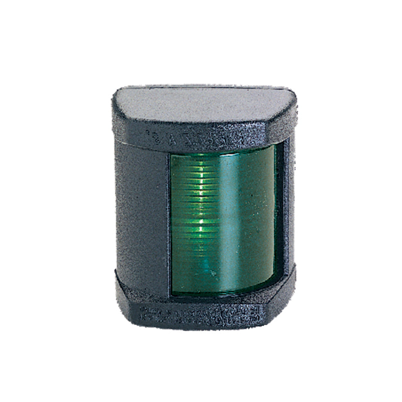 CLASSIC 12 Starboard Light - 112.5° - Green - Black Housing - LED - for Vessels Under 12m