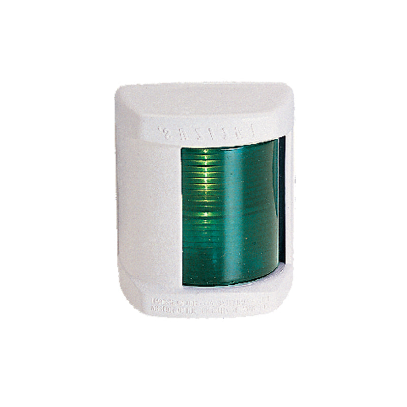 CLASSIC 12 Starboard Light - 112.5° - Green - White Housing - LED - for Vessels Under 12m