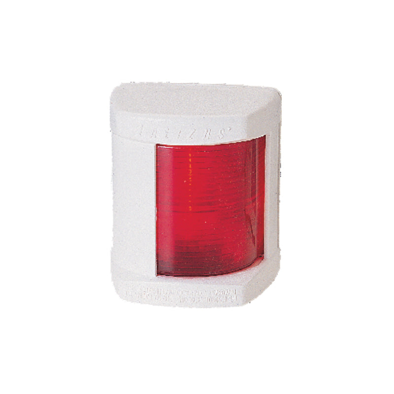 CLASSIC 12 Port Light - 112.5° - Red - White Housing - LED - for Vessels Under 12m