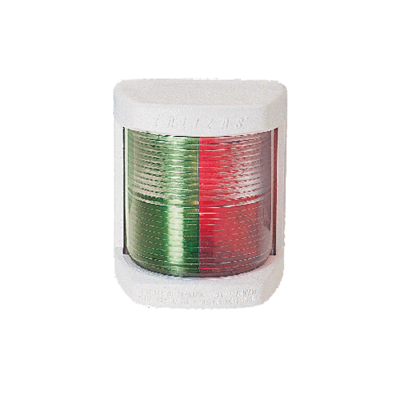 CLASSIC 12 Bi-Colour Light - Red/Green - White Housing - LED - for Vessels Under 12m