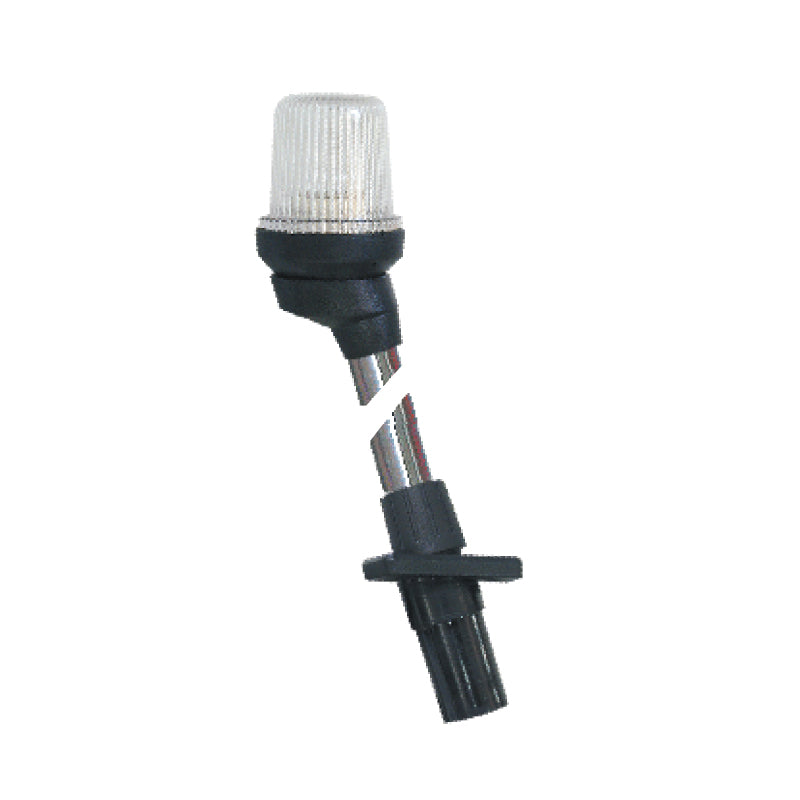 Pole Light - All-Round White - Telescopic - 2-1/8" (54cm) - Black Housing - Stainless Steel 316 - LED