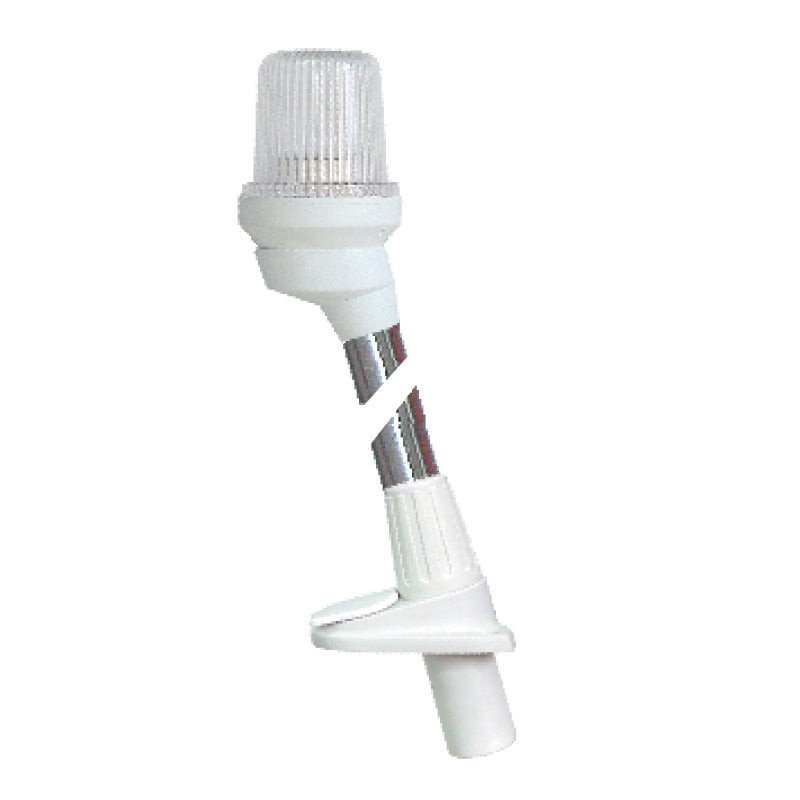 Pole Light - All-Round White - Plug-In - 2-1/8" (54cm) - White Housing - Stainless Steel 316 - LED